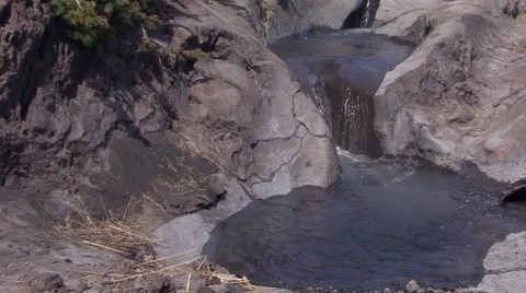 River with small lake 库存影片 52052612