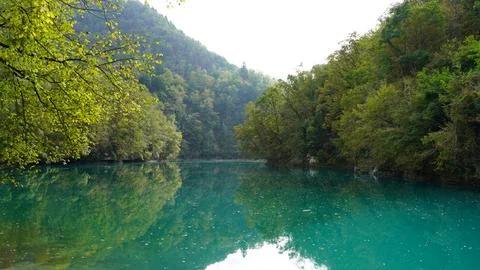 River Soča Stock Photos