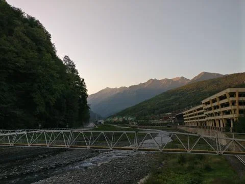 River in Sochi Stock Photos