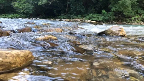 River spray Stock Footage 114311625