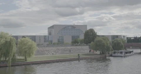 River Spree - Berlin, Germany - 4K Stock Footage 68497823