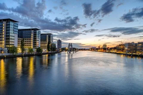 The river Spree in Berlin Stock Photos