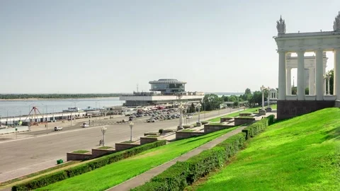 River Station Stock Footage 134759653