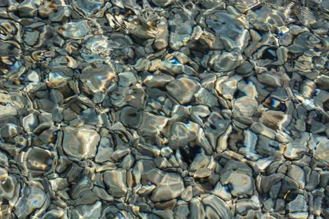 River stone background Foto stock