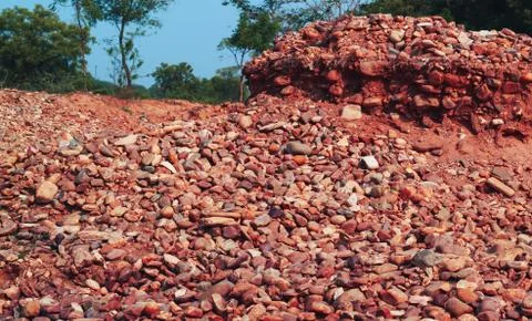 River stone at beach Stock Photos