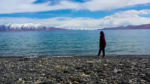 River stone, river stone, play stone, Pile of stones Stock Footage 243071255