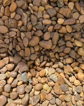 River stone with shadow Stock Photos