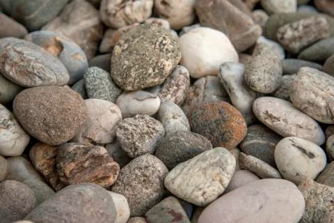 River stones pattern Stock Photos