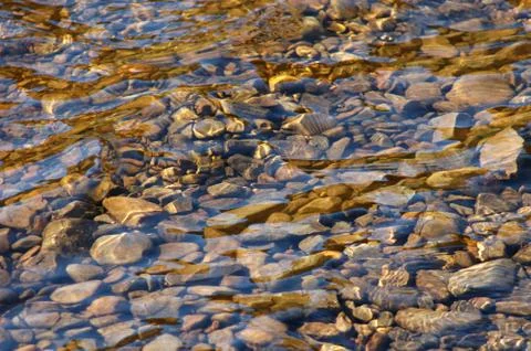 River stones Fotos Stock