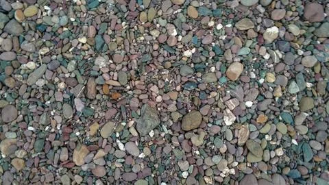 River stones Foto stock