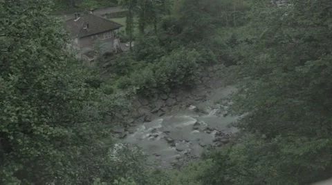 River Stream Rize Stock Footage 48392712