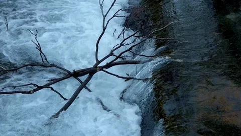 River stream - slow motion Video stock 103103329