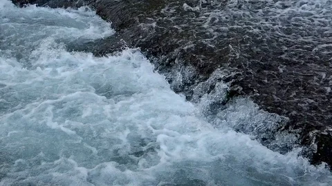 River stream - slow motion Video stock 103104100