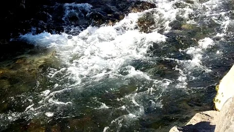 River stream - slow motion Video stock 103105163