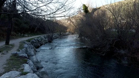 River stream on a sunny day Video stock 103103407