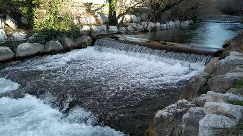 River stream on a sunny day Video stock 103104386