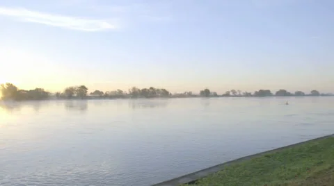 River in the Sun Stock Footage 36052305