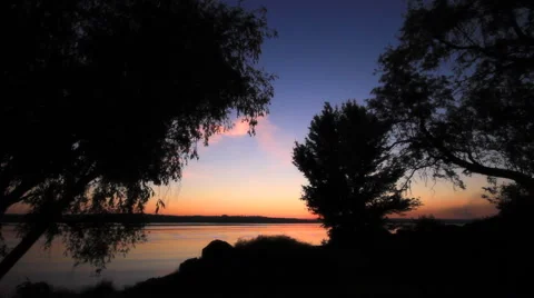 River Sunset. 動画素材 5505128