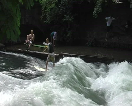 River Surf Stock Footage 84479