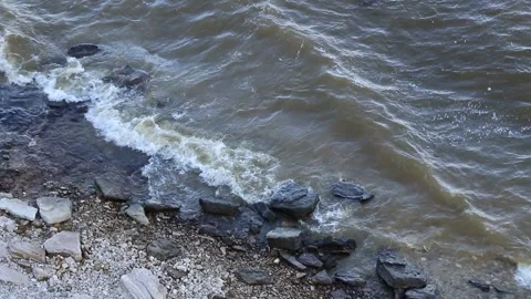 River surf Video stock 145128239