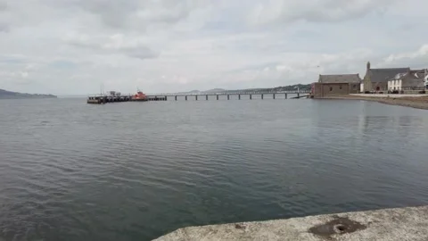 The River Tay harbour, Dundee Stock-Footage 200844697