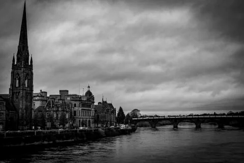 River Tay 写真素材