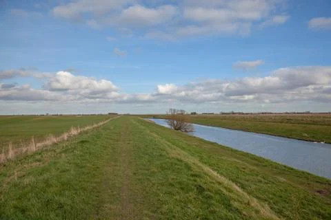 The river at tetney lock Stock Photos