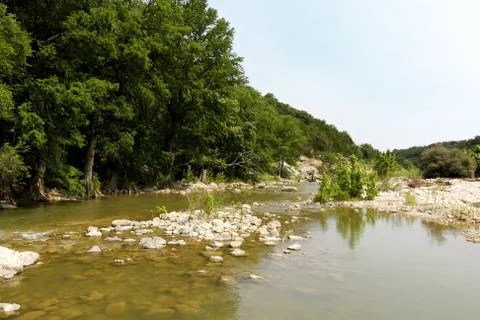 A river in Texas Stock Photos