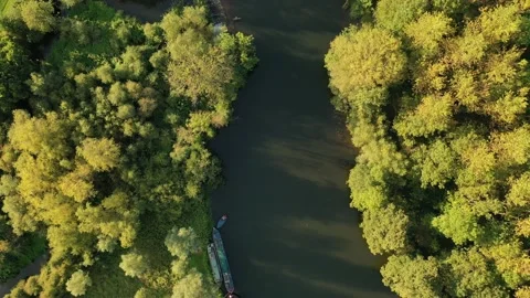 River Thames birds eye tracking shot - medium Stock Footage 139350056
