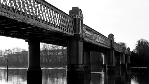 The River Thames at Chiswick Stock Photos