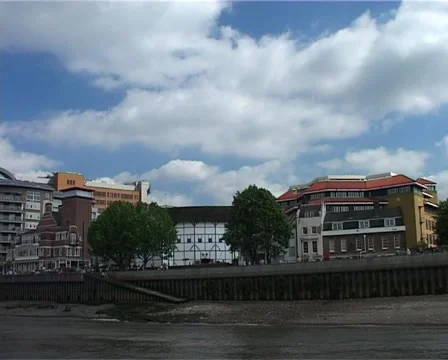 River Thames Cruise passing The Globe, Stock Video Pond5 - Main Image