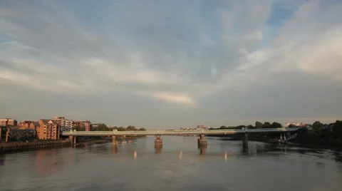 The River Thames Stock Footage 23958607