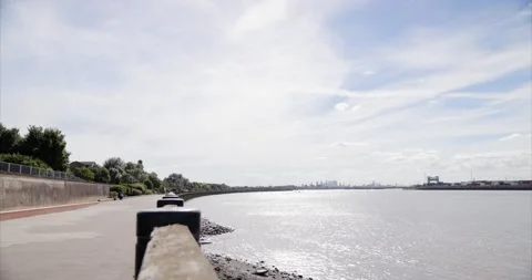 River Thames 库存影片 198739297