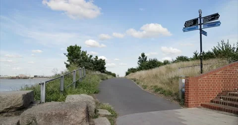 River Thames 库存影片 198739473