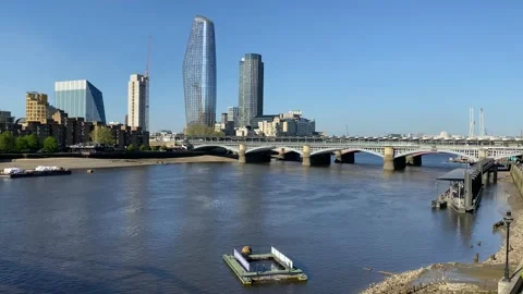 RIVER THAMES 库存影片 205199977