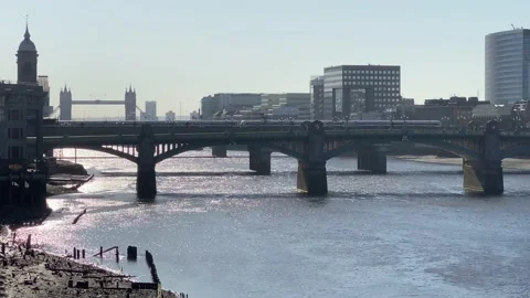 RIVER THAMES 库存影片 205200136