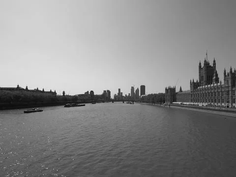 River Thames in London Foto stock