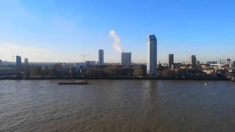 River Thames Time-Lapse Stock Footage 103640225