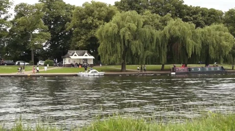 River Thames Windsor Video stock 64799366