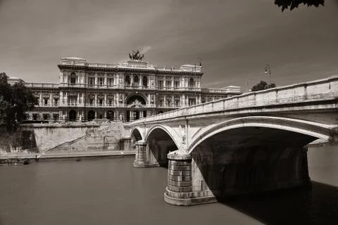 River Tiber Foto stock
