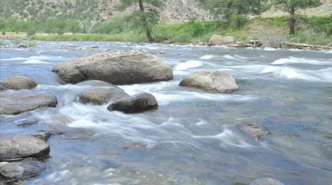 River Time Lapse Stock Footage 874035