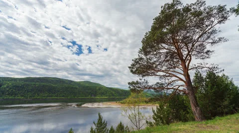 River, Time Lapse Video stock 23615065