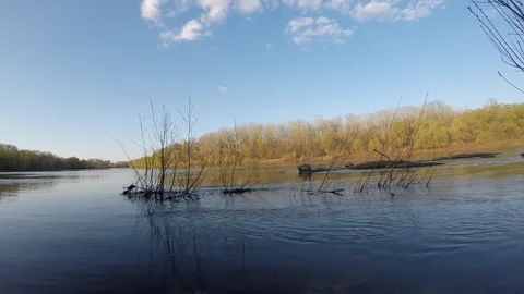 River, time-lapse Video stock 106526815