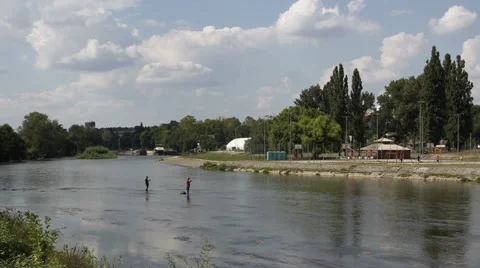 River in timelapse Stock Footage 28491505