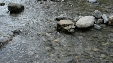 River Trettach in Bavarian Allgäu Stock Footage 78295204