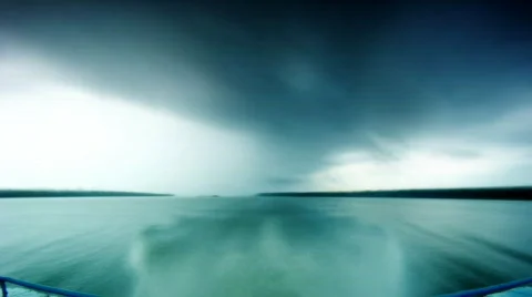 River trip smooth loop Stock Footage 771583