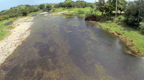 River in the tropics 스톡 동영상 44727105