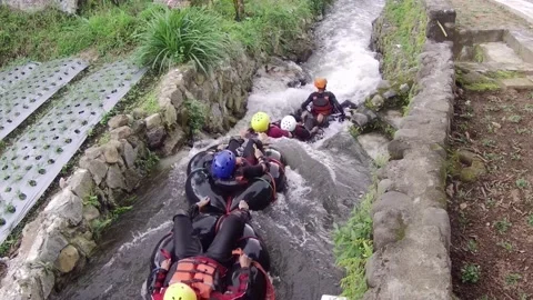 River tubing Stock Footage 167799551