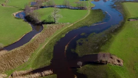 River turning water green Stock Footage 150725871