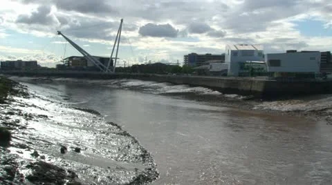 River Usk Video stock 12234149